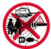 KARCHER 490 M - Warning signs on the unit - 1