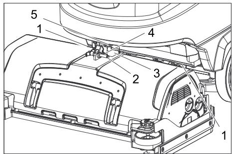 KARCHER B 80 W BP - Monter une tête de nettoyage - 1