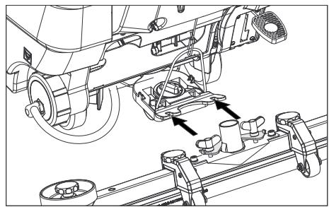KARCHER B 80 W BP - Montage de la barre d'aspiration - 1