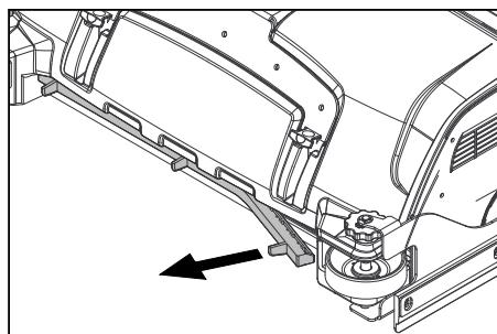 KARCHER B 80 W BP - Nettoyer la rigole de distribution d'eau - 1