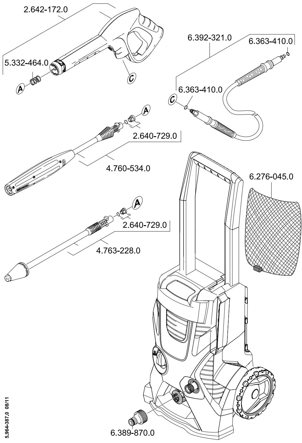KARCHER K3800 ECO - Texhui XiapaKTeepntkn - 1