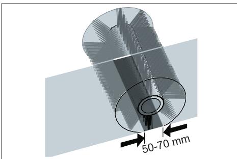 KARCHER KM 100 100 R D - Lakaisutelan lakaisupeilin (maahankos-ketuspinnan) tarkastus - 1