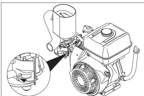 KARCHER KM 120 150 - Fermer le robinet de carburant (Seul KM 120/150 R P et R D) - 1
