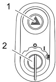 KARCHER KM 170 600 R LPG - Clé de contact - 1
