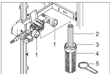 KARCHER WPC 600 FW - Replace fine filter - 1