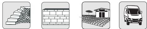 KARCHER K7 PREMIUM - Recommended application ranges for switch position "eco" - 3