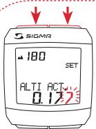 SIGMA SPORT BC 2006 MHR - ECLAIRAGE DE L'AFFICHAGE - 21