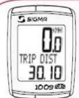 SIGMA SPORT COMPTEUR 1009 STS - Remise à zéro - 1