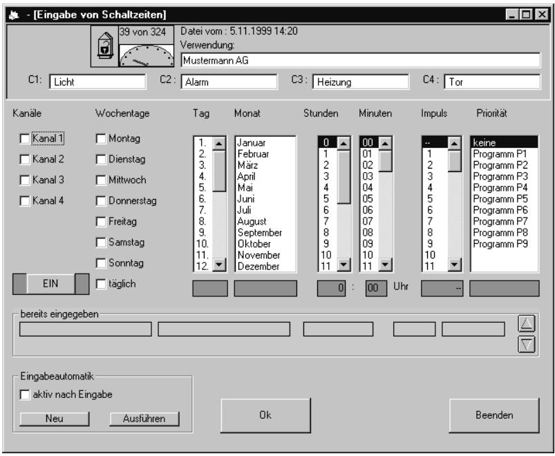 THEBEN OBELISK 2.0 - Édition entrer les temps de commutation - 1