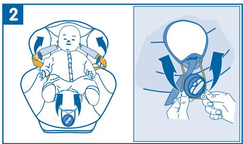 BEBE CONFORT NEO PLUS - KIND IN DE AUTOSTOEL PLAATSEN - INSTALLAZIONE DEL BAMBINO NEL SEGGIOLINO AUTO - 2