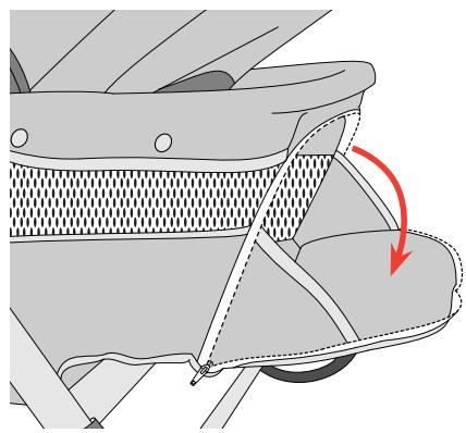 CHICCO CORTINA TOGETHER TWO-PASSENGER STROLLER - Comment utiliser la forme de couchette - 3