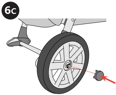 CHICCO CORTINA TOGETHER TWO-PASSENGER STROLLER - Comment fixer les roulettes arrêtées - 1