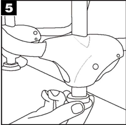 CHICCO HIPPO AND CADDY HOOK-ON - Précautions de sécurité pour les pieces et accessoires: - 7