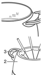 TEFAL EF3550 - Conseils importants en utilisation FONDUE A L'HUILE : - 1