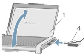TEFAL CB6011 LARGO BARBECUE - Branchement et préchauffage - 1