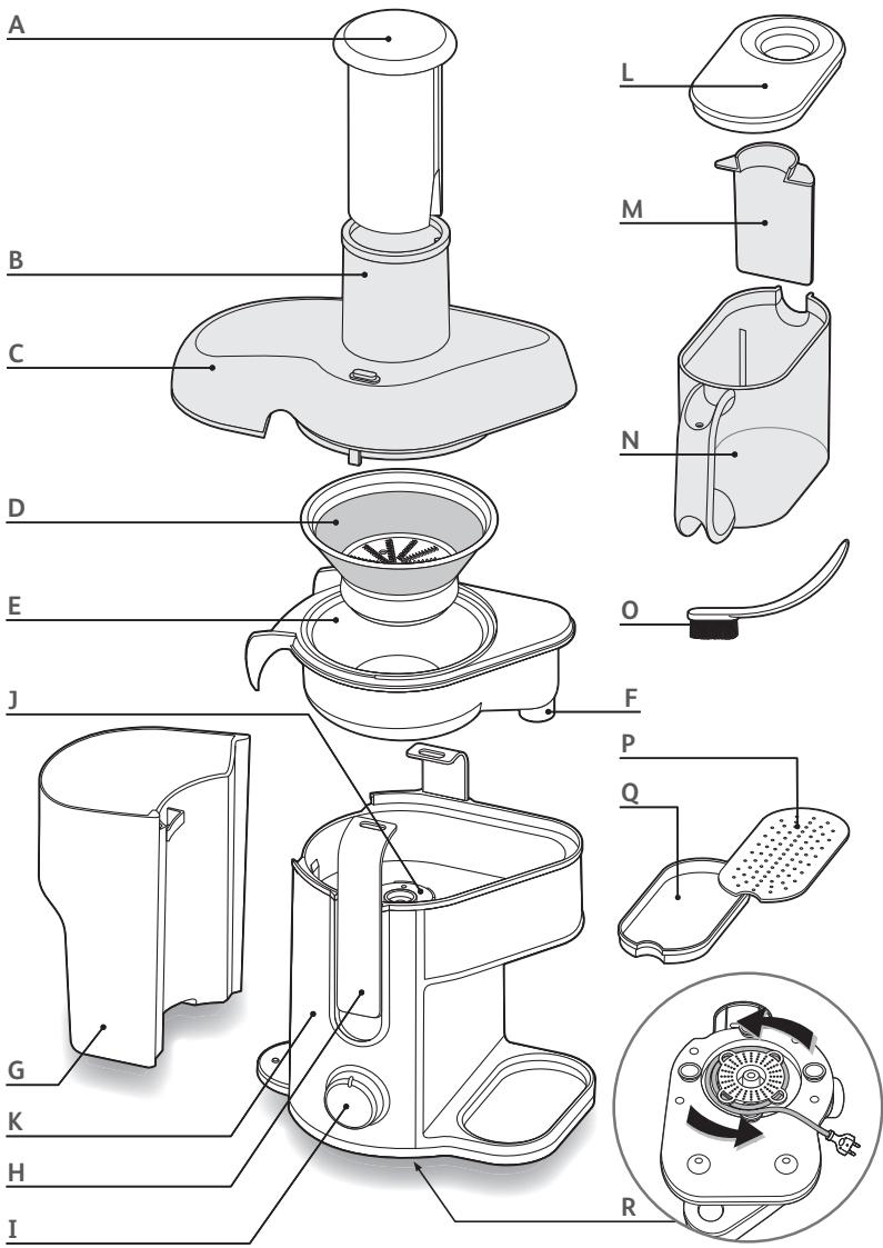 TEFAL JAMIE OLIVER JUICER - 2