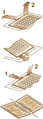 TEFAL WAFFLE MAKERS - Choice of the plates - 1