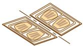 TEFAL WAFFLE MAKERS - Tosti's - 3