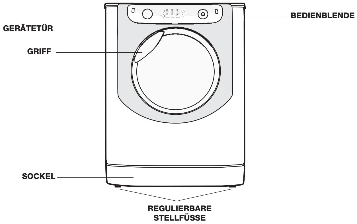 HOTPOINT AQ8L 292 U - Beschreibung Ihres Gerätes - 1