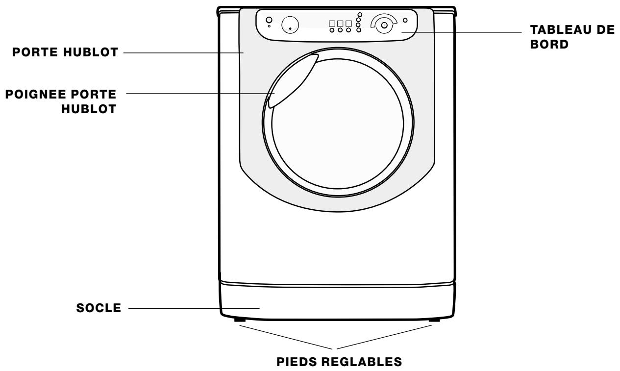 HOTPOINT AQNXXF 129 - Description de l'appareil - 1