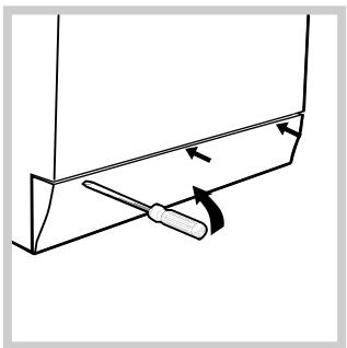 HOTPOINT AQNXXF 129 - Handmatige opening van het deurtje - 2