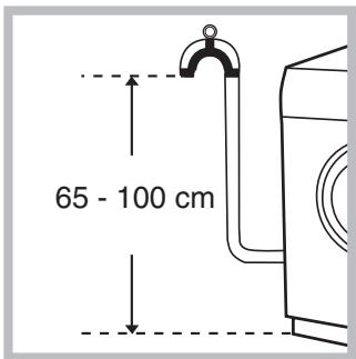 HOTPOINT AQSF 129 - Připojeni vypoustěcí hadice - 1