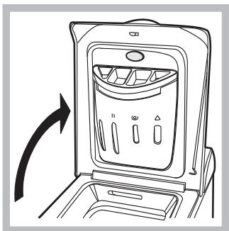 HOTPOINT AVTXL 120 - Aforgódob kinyitasa es bezárasa - 1