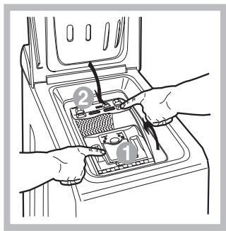 HOTPOINT AVTXL 120 - Aforgódob kinyitasa es bezárasa - 4