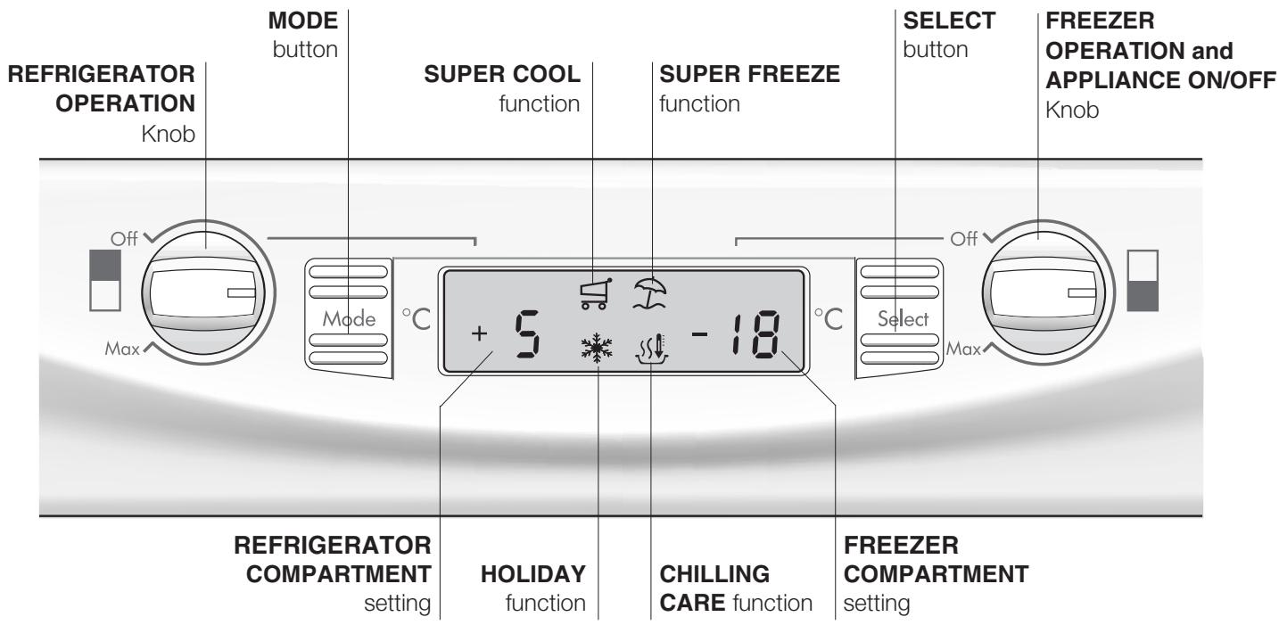 HOTPOINT BCB 333 A VEI C S/HA - Control panel - 1