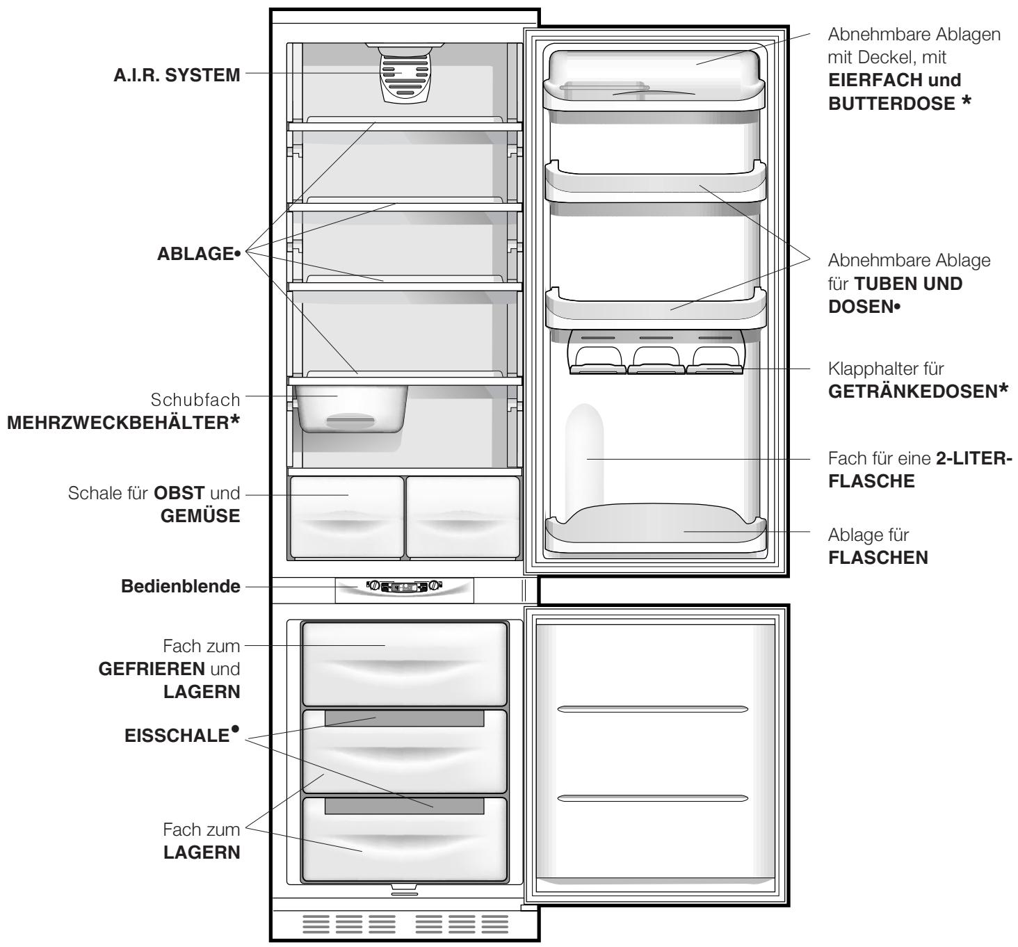 HOTPOINT BCB 333 AA VE I S/HA - Geräteansicht - 1