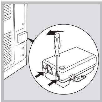 HOTPOINT CE6IFA X F/HA - Collegamento elettrico Montaggio cavo di alimentazione - 1
