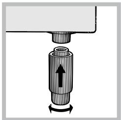 HOTPOINT CE6IFA X F/HA - Posizionamento e livellamento - 3