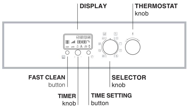 HOTPOINT CE6IFA X F/HA - Control panel - 1