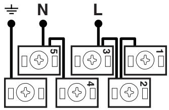 HOTPOINT CE6IFA X F/HA - Electrical connection Fitting the power supply cable - 2