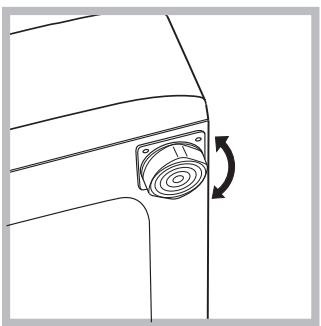 HOTPOINT ECO7F 1292 - Waterpas zetten - 1
