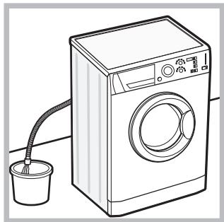 HOTPOINT ECO7F 1292 - Ouverture manuelle du hublot - 1