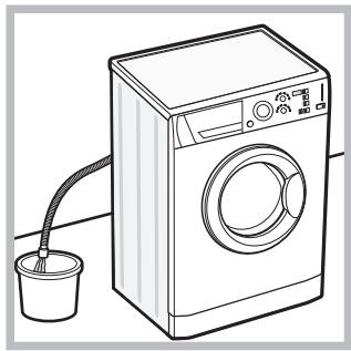HOTPOINT ECO7F 1292 - Manuelles Öffnen der Gerätetur - 1