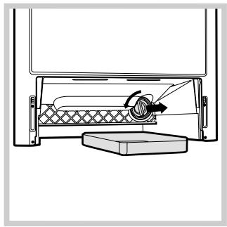 HOTPOINT EXT 1400 - Reinigen van de pomp - 2
