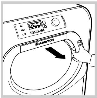 HOTPOINT EXT 1400 - Tiroir à produits lessiviels - 1