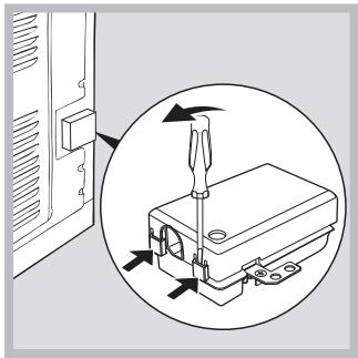HOTPOINT FB 21 A.2 IX/HA - Montaje del cable de alimentación eléctrica - 1