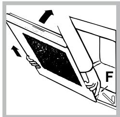 HOTPOINT FH 83 C IX/HA - Cleaning the oven door - 4