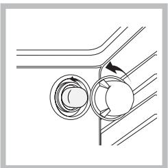 HOTPOINT FH 83 C IX/HA - Replacing the light bulb - 1