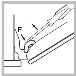 HOTPOINT FH 83 C IX/HA - Limpeza da porta - 3