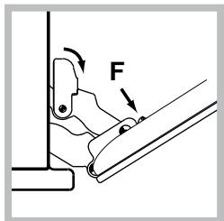 HOTPOINT FH 83 C IX/HA - Cleaning the oven door - 2