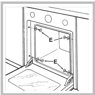 HOTPOINT FH 83 C IX/HA - Colocar no centro e prender* - 2
