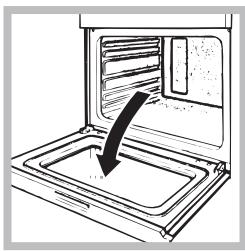 HOTPOINT FH 83 C IX/HA - Pulire la porta - 1