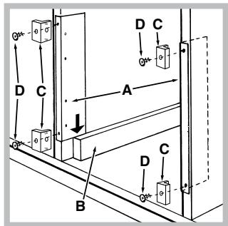 HOTPOINT FH 83 C IX/HA - Centrage et fixation* - 1