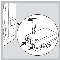 HOTPOINT FH G IX/HA - Fitting the power supply cable - 1
