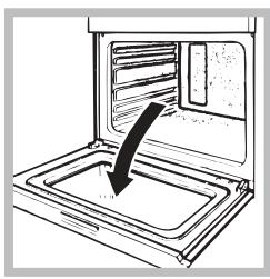 HOTPOINT FH G IX/HA - Limpeza da porta - 1