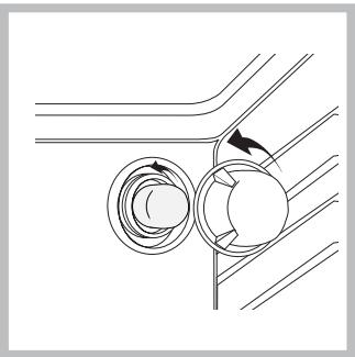 HOTPOINT FH G IX/HA - Sostituire la lampadina - 1